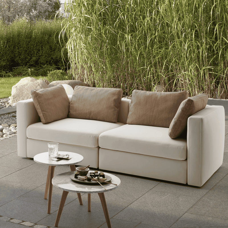 Outdoor-Sofa Peony | 2-Sitzer | inkl. Schutzhülle | mypureliving
