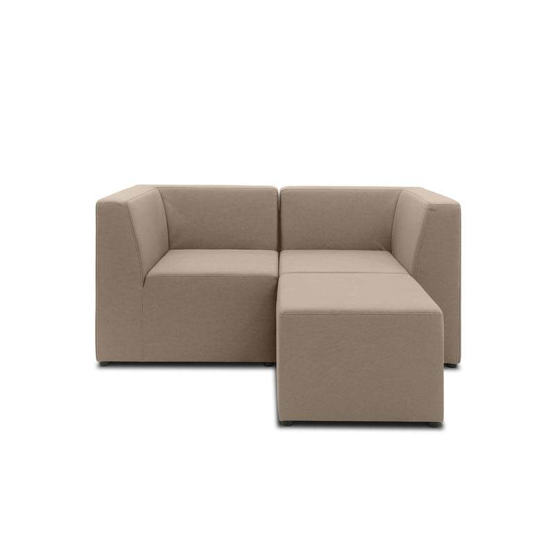 Outdoor-Sofa Fir | 2-Sitzer | inkl. Schutzhülle | mypureliving