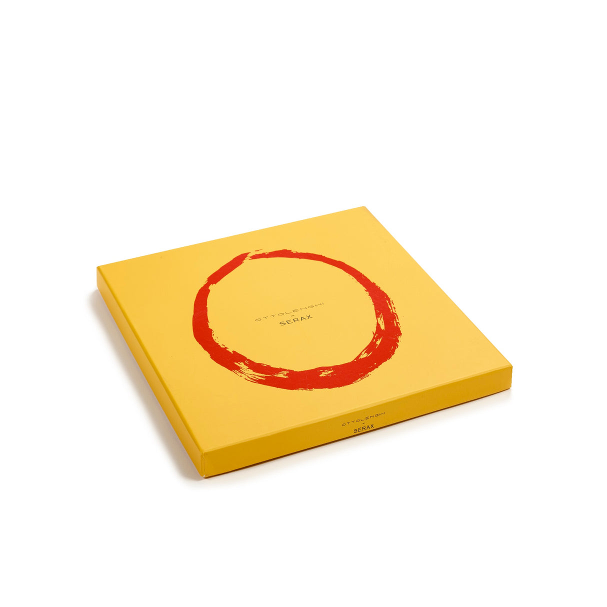 Ottolenghi Servierschüssel Sunny Yellow Swirl-Dots, Gelb-Schwarz, D 35 cm
