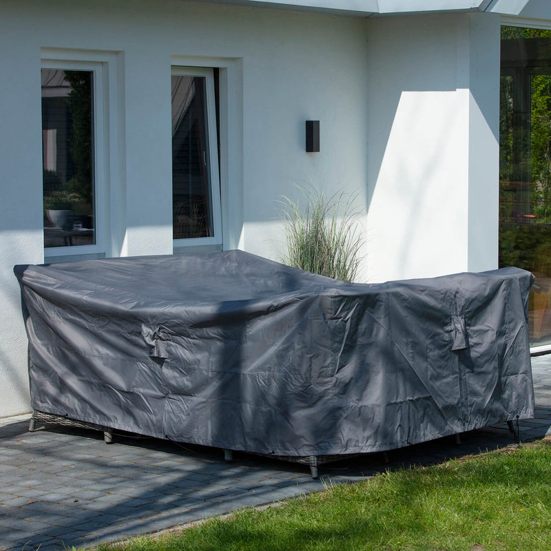 Schutzhülle Garten Essgruppe | 240x190x85 cm, Grau | madison