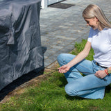 Schutzhülle Garten Essgruppe | 180x190x85 cm, Grau | madison
