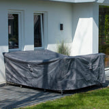 Schutzhülle Garten Essgruppe | 180x190x85 cm, Grau | madison
