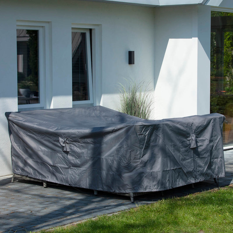 Schutzhülle Loungemöbel | 210x200x70 cm, Grau | madison