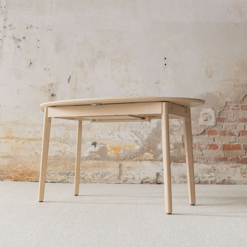 Ausziehbarer Esstisch Scandi | Beige | mypureliving