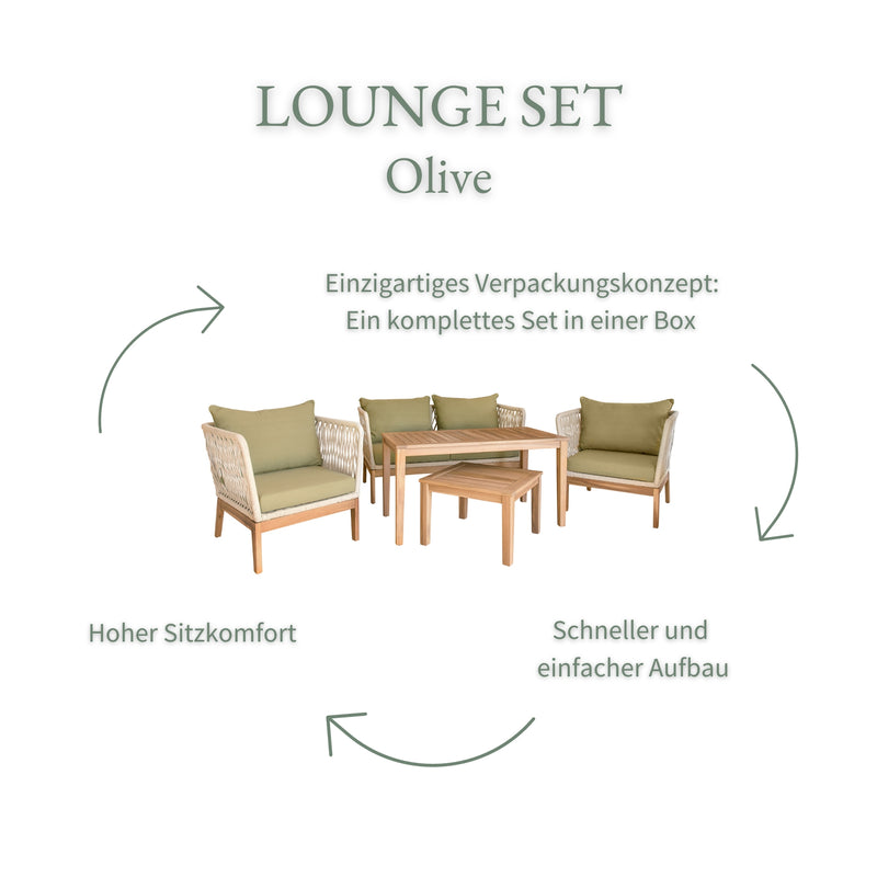 mypureliving x Eva Brenner | Lounge Set Olive