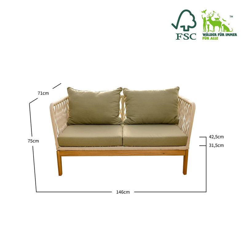 mypureliving x Eva Brenner | Lounge Set Olive