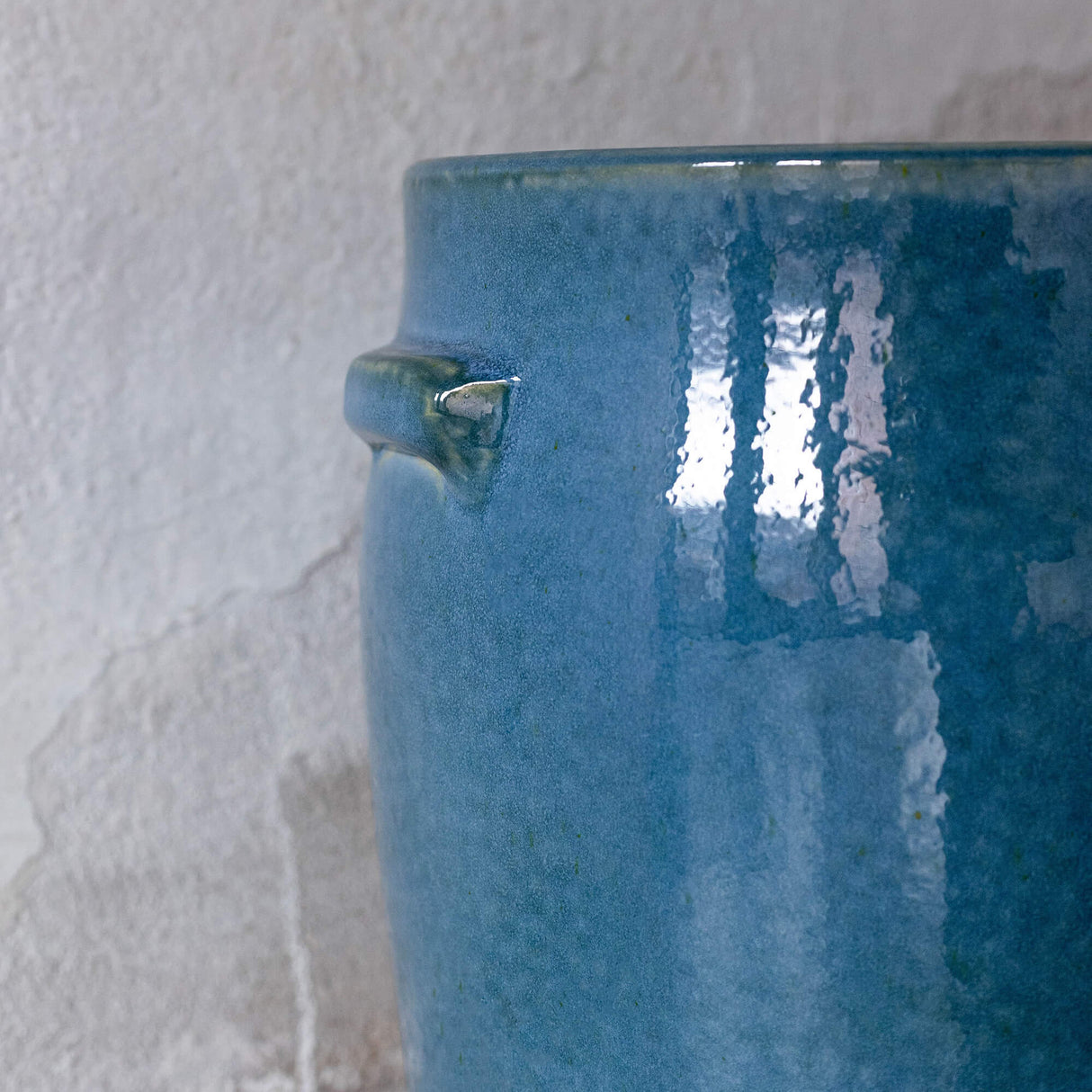 Blumentopf Jars, 19 cm, Farbe: Blau