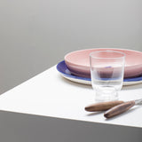 Ottolenghi Teller Feast 2-er Set Delicious Pink Pepper Blau in Pink-Blau, D 22,5 cm