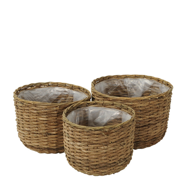mypureliving | Korb Set Plum 3-teilig