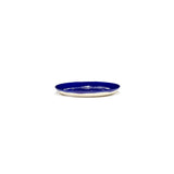 Serax | Ottolenghi 2-er Teller "Lapis Lazuli Swirl-Dots" | blau-weiß Ø 19 cm