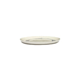 Serax | Ottolenghi 2-er Set Teller "Swirl-Stripes" | weiß-blau Ø 26,5 cm