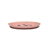 Serax | Ottolenghi Servierschüssel "Delicious Pink Pepper" | rosa-blau Ø 35 cm