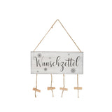 mypureliving | Wunschzettel Schild Make-A-Wish | L35 x B29 cm
