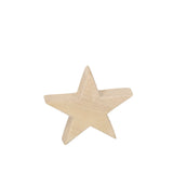 mypureliving | Dekostern aus Holz Natural, 14 cm