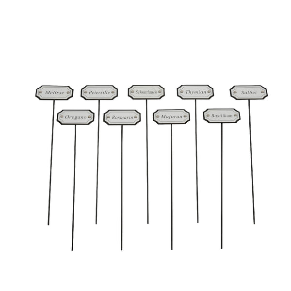 Kräuterstecker Happy Gardening | 9-teilig  | Gratis