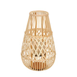 mypureliving | Windlicht Bohemian | 51 cm, Bambus