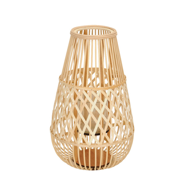mypureliving | Windlicht Bohemian | 51 cm, Bambus