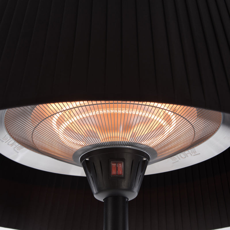 Sunred® | Halogen-Standheizstrahler | Artix Black