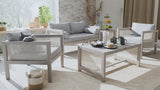 LOOKS by Wolfgang Joop | Lounge Set Cane | Hellgrau