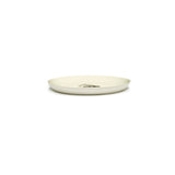 Serax | Ottolenghi Teller Feast 2-er Set Weiß Artichoke Schwarz | weiß-schwarz, D 19 cm