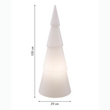 8 seasons design | Leuchtobjekt 3D Shining Tree, rund